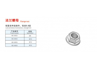 法兰螺母