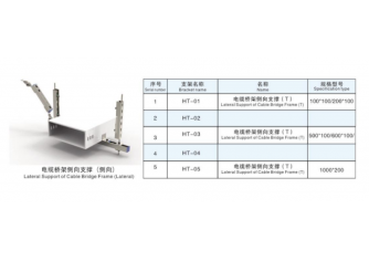 电缆桥架侧向支持（侧向）