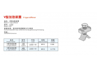 V型加劲装配