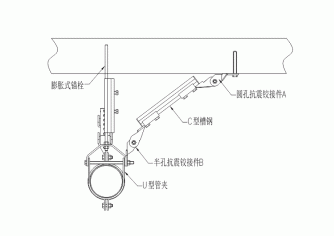单管侧向及纵向deep色客大样图